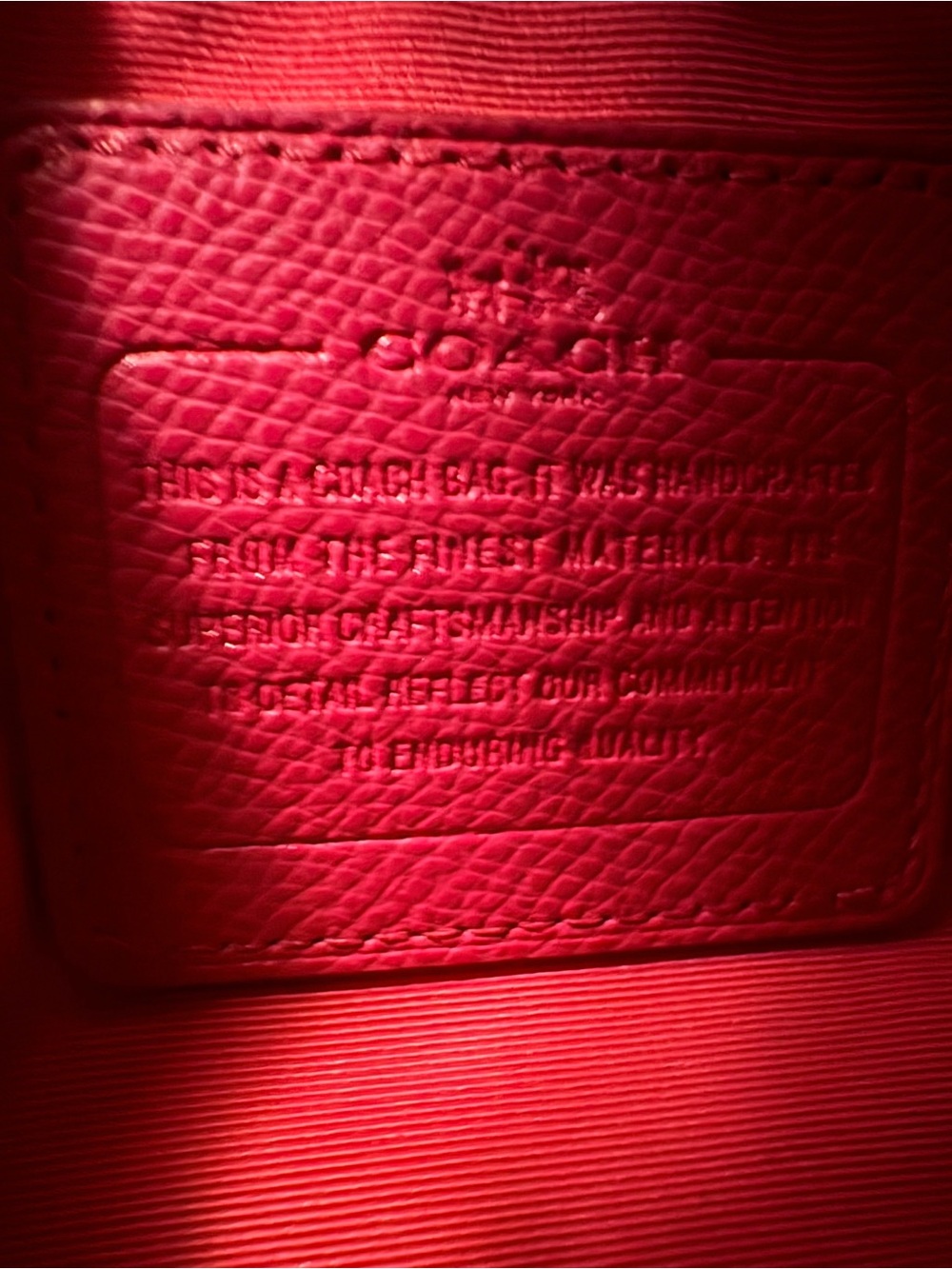 Coach Margot Carryall Satchel with Certificate of Authenticity Pink Trim - Picture 5 of 16